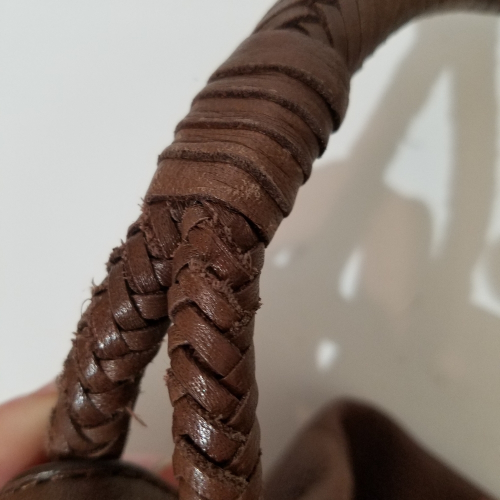 Elliott Lucca Brown Leather Hobo Bag - Picture 6 of 16